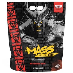 Mutant Mass Extreme 2500 – High Calorie Gainer Whey 12 Pound (Pack of 1)