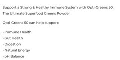 1st Phorm OPTI-GREENS 50 Powder 11 oz ( 30 Serv) Natural Berry Flavor BY 11/26