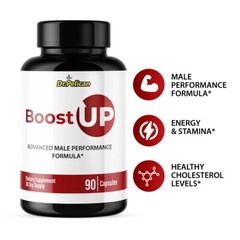 Boost Up- Bodybuilding & Men’s Health Support- 3 Bottles- 270 Capsules