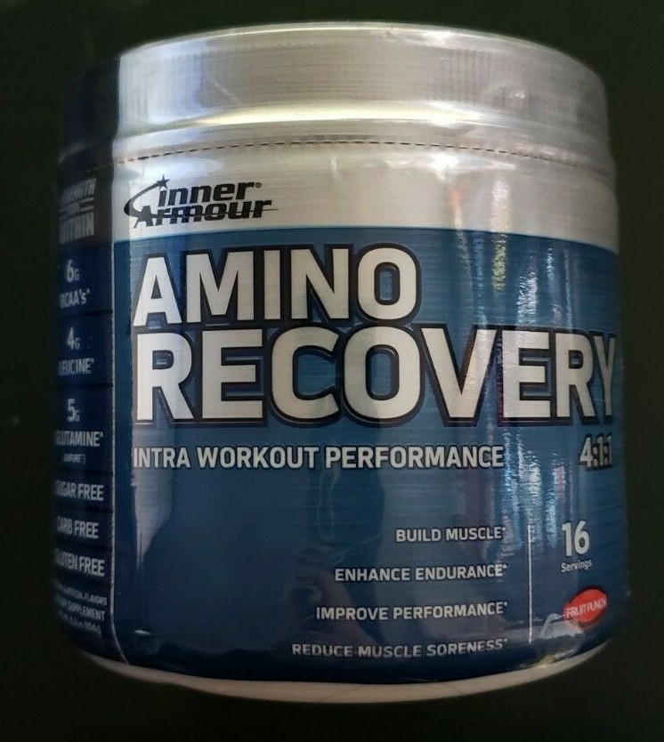 Inner Armour – AMINO RECOVERY 4:1:1 – Fruit Punch – 16 Servings – Exp 7/2025