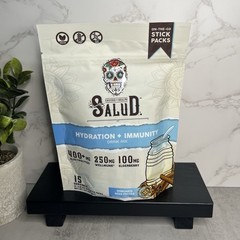 Salud Hydration+Immunity Electrolyte Drink Mix Horchata Agua Fresca 15 Exp 09/26