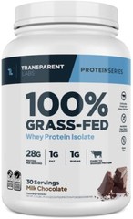 Transparent Labs 100 Grass Fed Whey Protein Isolate 30 Servings 28g Protein P…