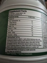 Nested Naturals Super Greens Daily Superfood Powder 60 Servings Exp 9/27