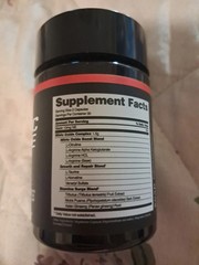 Snap Supplements Nitric Oxide Booster Pre Workout, Muscle Builder 60 Capsules