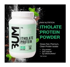 RAW NUTRITION CBUM ITHOLATE 25 Servings Whey Protein , 31,39 Oz, 25 gr per scoop