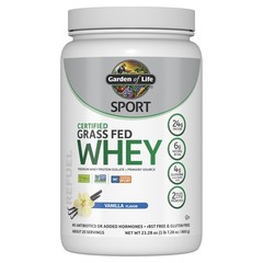 Garden of Life Sport Grass Fed Whey Protein 1.41 Pound (Pack 1), No Color