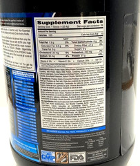 Elite Gourmet, Whey & Casein Blend, Strawberries & Cream, 5 lbs