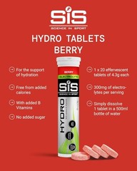 Science in Sport Hydro Electrolyte Tablets – Four Key Electrolytes and B Vitamin