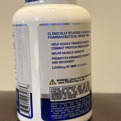 GASPARI NUTRITION HMB Pure Beta-Hydroxy Beta-Methylbutyrate Muscle Growth 90 Srv