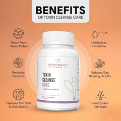 Autoimmunity Care Toxin Cleanse Care – Advanced Detox Detoxification 60 Caps e39