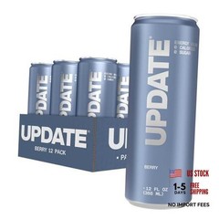 Energy Drink Pack, Caffeine Free, Zero Sugar, No Jitters, No Crash, Berry