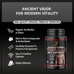 Tribulus Terrestris Test Boost, Energy, Stamina, Endurance, Muscle 3 Pack