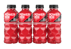 Powerade Fruit Punch, Electrolyte Enhanced Sports Drink, 20 Fl Oz Bottles, 8 Pac