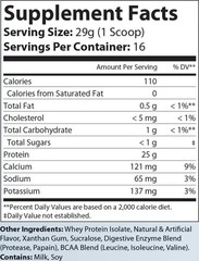 Premium 100% Armor Whey Protein Isolate Vanilla