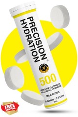 Precision Hydration Electrolyte Tablets, Yellow Tube, 500mg/L