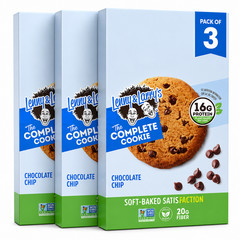 Lenny & Larry’s The Complete Cookie Chocolate Chip 4 oz 12 Pack Each (Pack of 3)