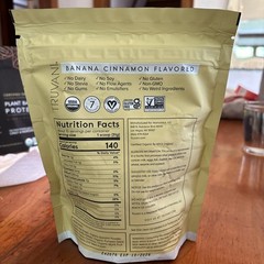 truvani protein powder Banana Cinnamon 11oz