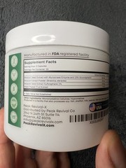 Peak Revival Sulforaphane Cellular Health Cognitive Function Liver Support 12/26