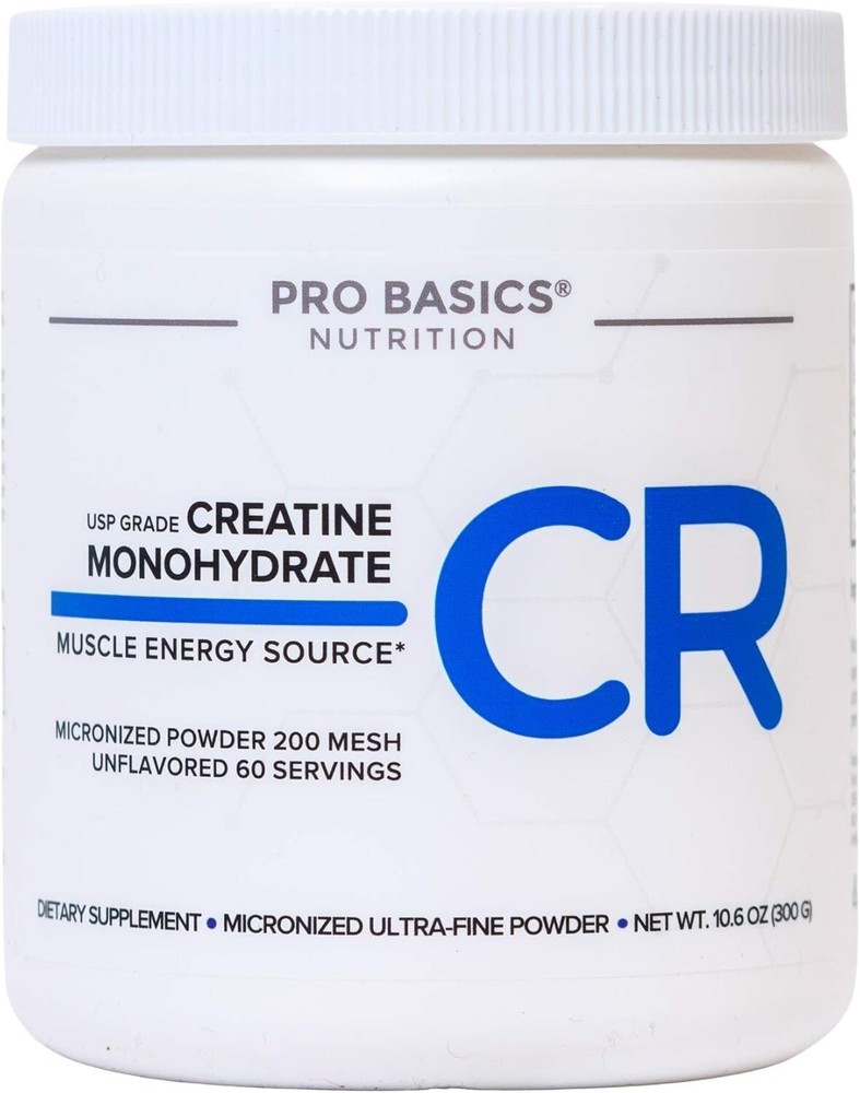 (Lot of 4)Micronized Creatine Monohydrate Powder 10.6oz Unflavored Best by 11/24