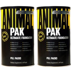 Universal Nutrition Animal Pak Dietary Supplement – 88 Packs (Two 44 Packs)