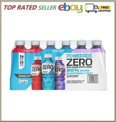 Powerade Zero Sports Drink Variety Pack (20 fl. oz., 24 pk.)