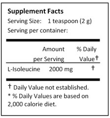 NuSc Pure L-Isoleucine powder 2270g (5 lb) Isoleucine BCAA USP Muscle building
