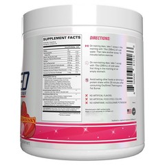 Servings Fat Burner Blast, Powder 60 Thermogenic – Cosmic Pre-Workout Strawberry