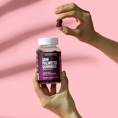 Saw Palmetto for Women 2500 mcg Biotin Gummies DHT Blocker & Biotin Gummies 120c