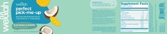 Wellah Perfect Pick-Me-Up (Blue Hawaii) 30 Servings