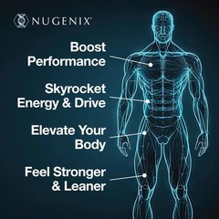 Nugenix Total-T, Free and Total Testosterone Booster 90 Count (Pack of 1)