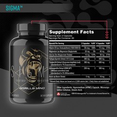 Gorilla Mind Sigma – Ali And Fadogia Agrestis Extract To