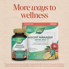 Nature’S Way Natures Way Weight Manager Gummy Helps Manage Cravings Promotes