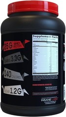 High-Quality Insane Whey Protein – 25g Per Serving, Meal Replacement Chocolate