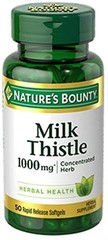 Nature’s Bounty Milk Thistle 1000 mg, 50 softgels