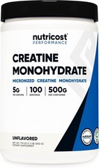Nutricost Creatine Monohydrate Micronized Powder 500G 3 x 1.1 lbs