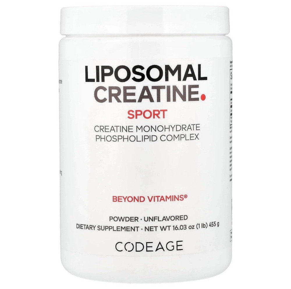 Sport, Liposomal Creatine Powder, Unflavored, 1 lb (455 g)