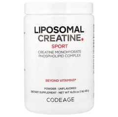 Sport, Liposomal Creatine Powder, Unflavored, 1 lb (455 g)