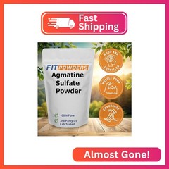 FitPowders Agmatine Sulfate Powder | Pure Agmatine Powder | Nitric Oxide Supplem