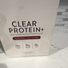 *NEW*arrae Clear Protein+ Raspberry Yuzu 14 Stick Packs, Collagen + Electrolytes