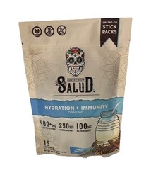 Salud Hydration & Immunity Drink Mix Comes With 15 Servings Flavor Horchata