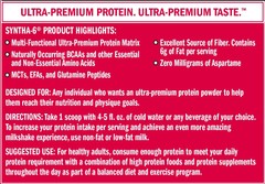 BSN Syntha-6 Ultra Premium Protein Powder, Vanilla Ice Cream, 2.91lb – Exp. 6/26