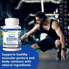 Testosteron Booster for Men, Male Enhancement Pills, Energy, Libido 120 Capsules
