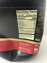 Optimum Nutrition Gold Standard 100% Whey Protein – Chocolate – 5lb – EXP 12/27