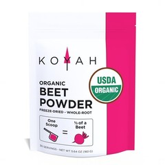 KOYAH – Organic Beet Powder, Freeze-Dried: 5.64 Ounce (Pack of 1), Red