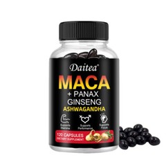 Maca Capsules – Containing Ginseng and Ashwagandha -Sexual Health support