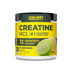 CON CR T Creatine HCl Nutritional Supplement 64 Servings 7X Concentrated Ener…