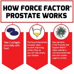 Force Factor Prostate – Prostate Support w/ Beta-Sitosterol & Saw Palmetto