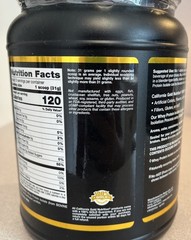 California Gold Nutrition Whey Protein Isolate Unflavored 1 Pd Sealed Ex 10/27