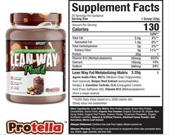 MuscleSport LEAN WAY PLANT’D PROTEIN 2lb ( 25 Servings ) Protella BEST BY 10/26