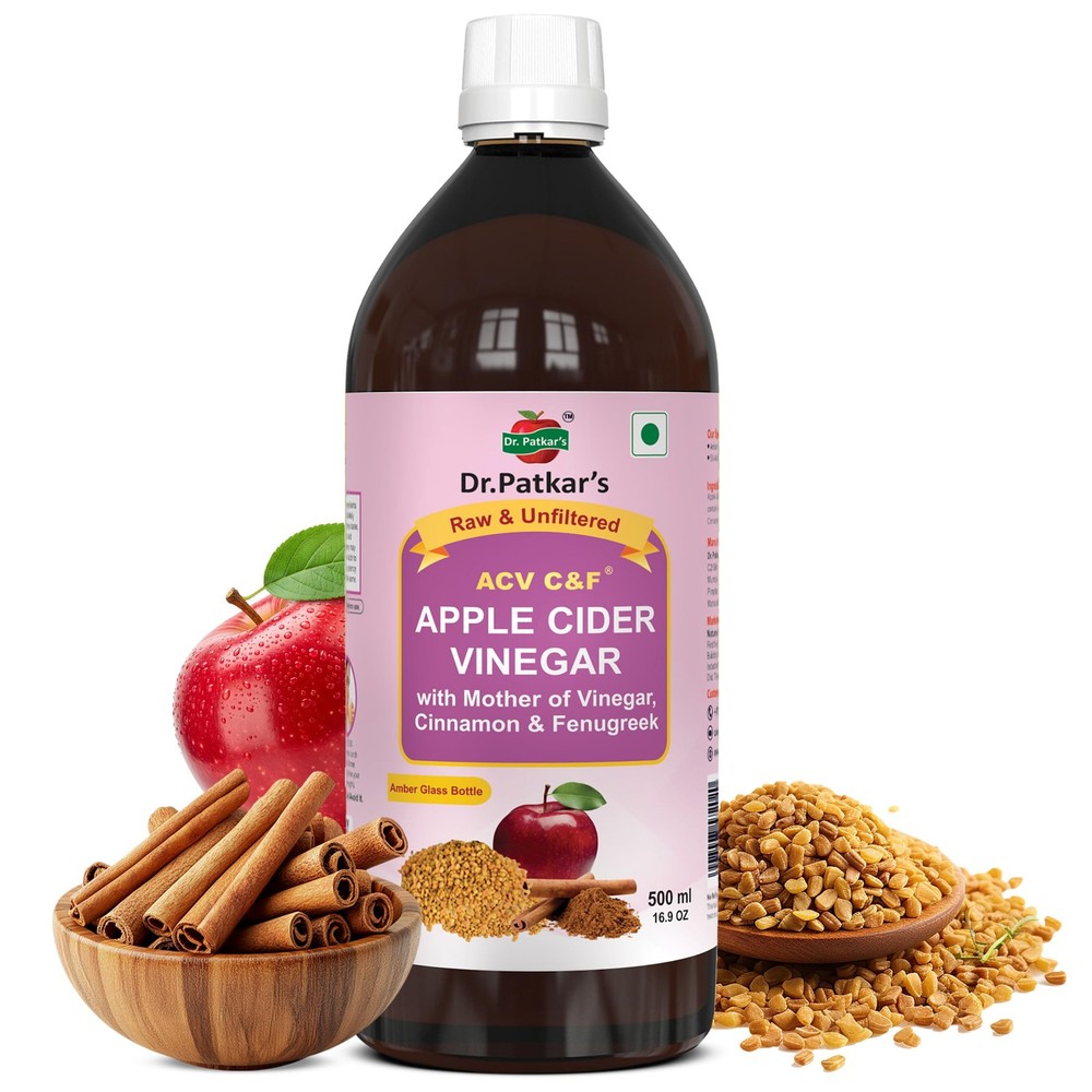 Dr Patkar ACV Cinnamon Fenugreek Sugar Control 500ml